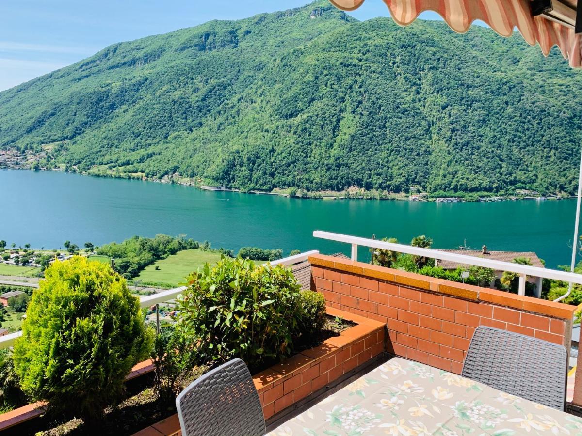 Apartament Casa Rosa Rovio Zewnętrze zdjęcie