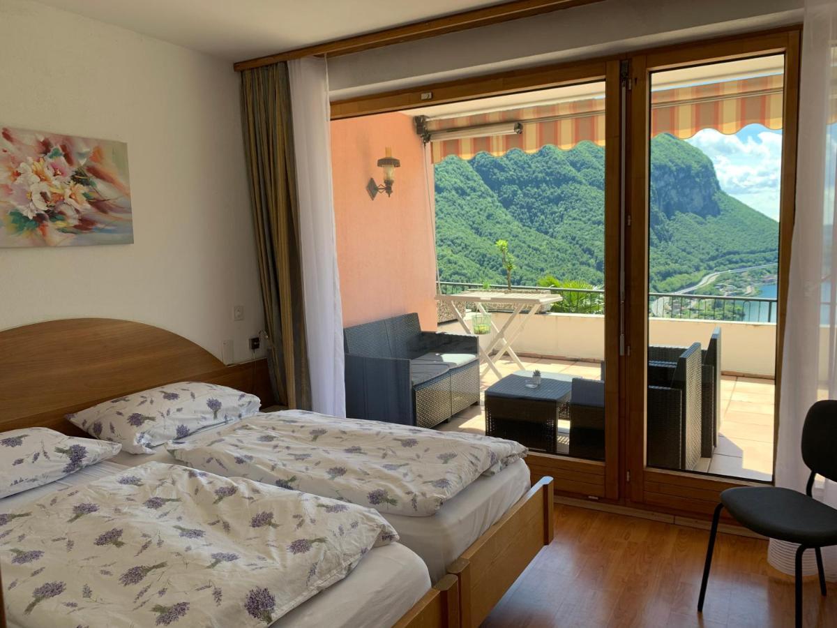 Apartament Casa Rosa Rovio Zewnętrze zdjęcie