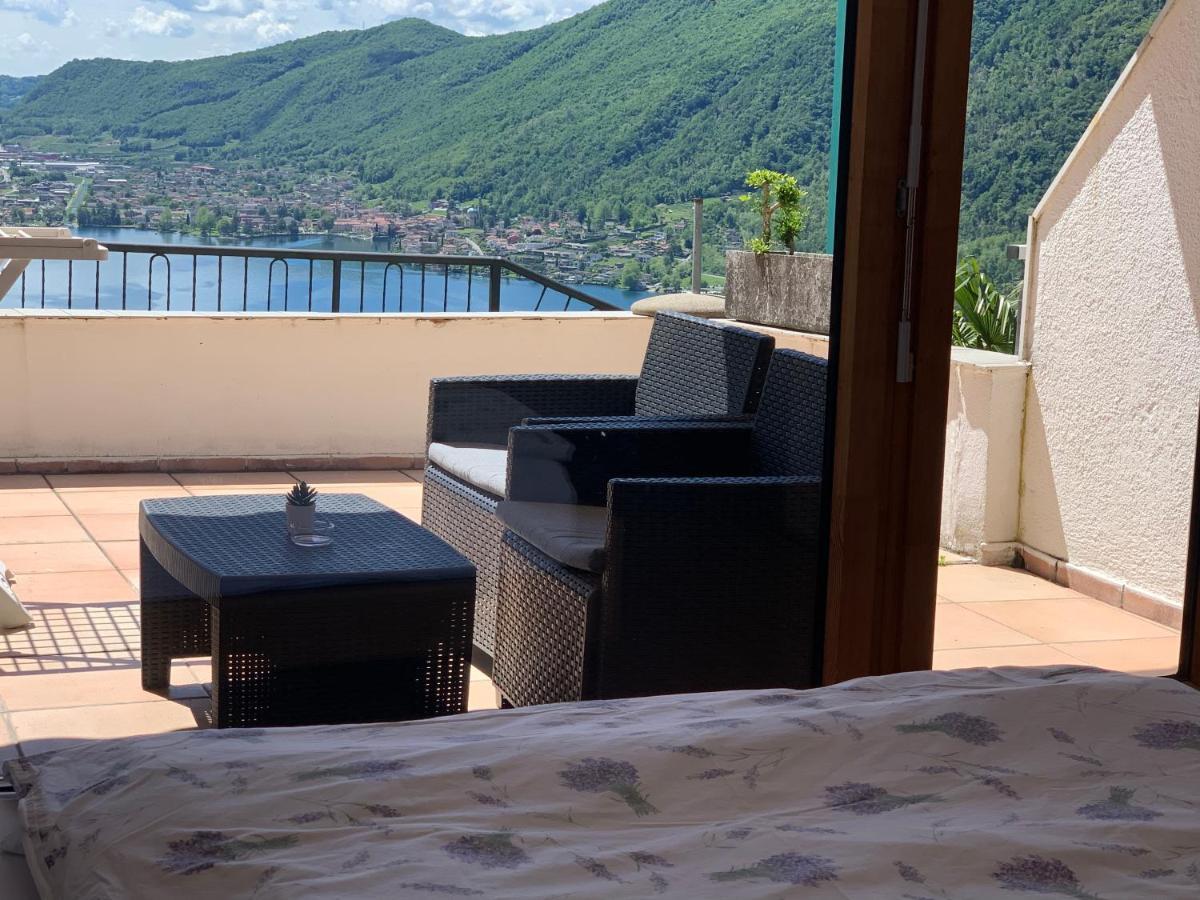 Apartament Casa Rosa Rovio Zewnętrze zdjęcie